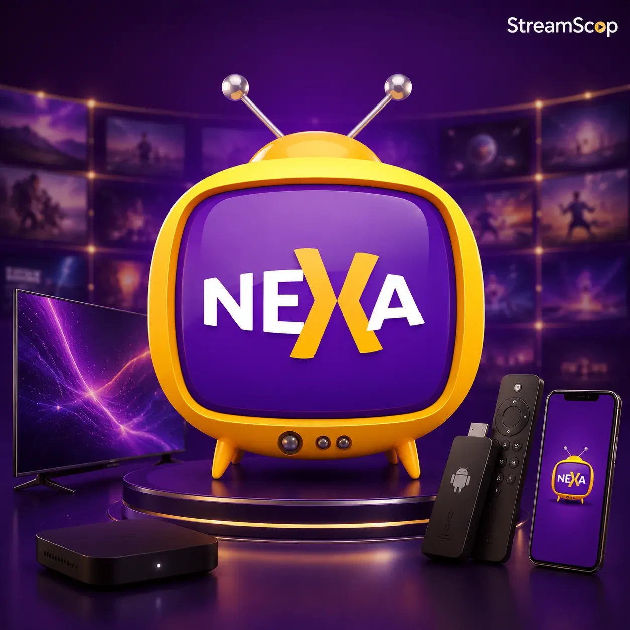 Nexa IPTV logo