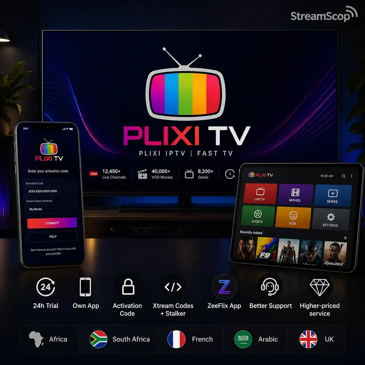 Plixi IPTV logo
