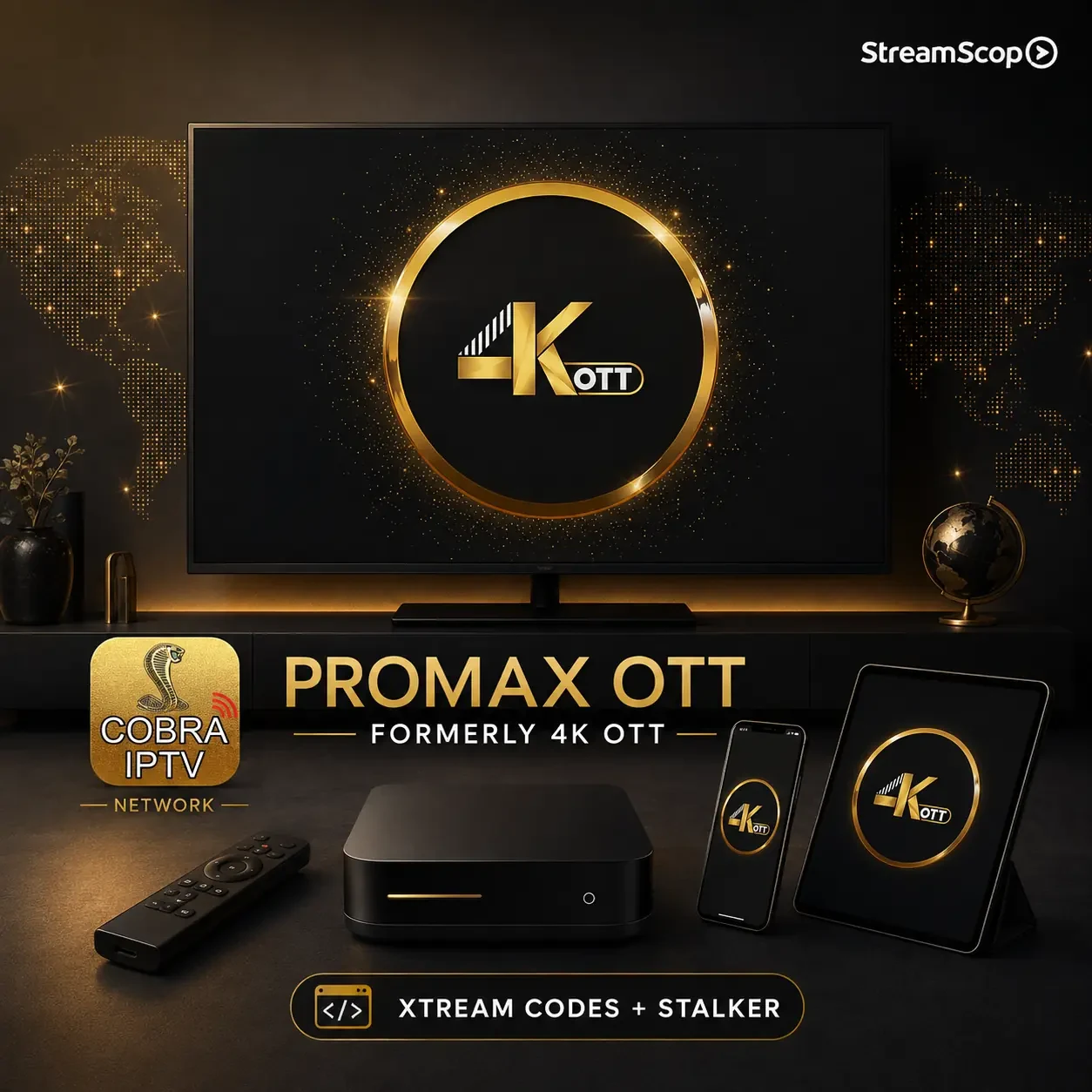 ProMax OTT / 4K OTT logo