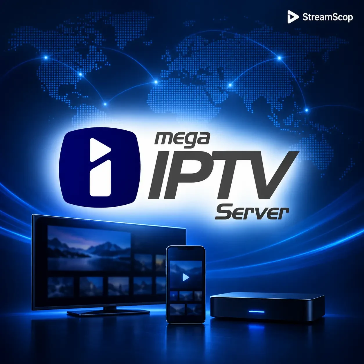 Mega IPTV logo